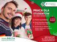 Praca dla studentów/uczniów na okres świąteczny. Zwrot kosztów dojazdu! Praca dla studentów/uczniów na okres świąteczny. Zwrot kosztów dojazdu!