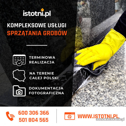 istotni.pl - kompleksowe sprzątanie grobów Sosnowiec