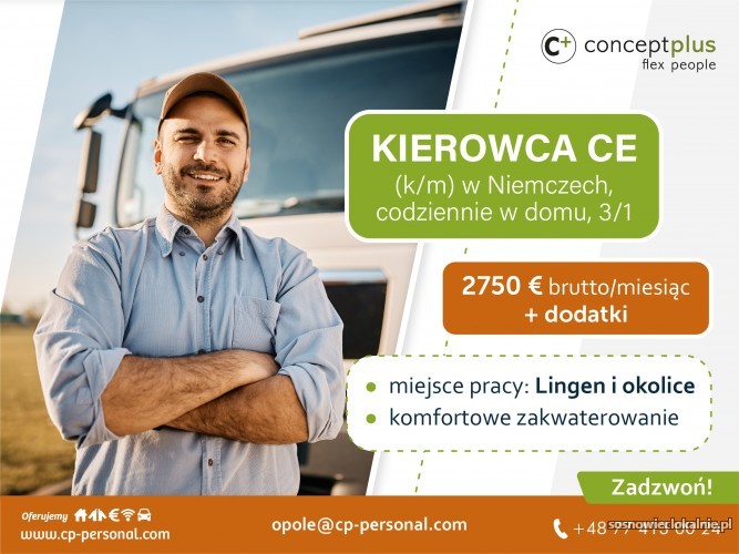 Kierowca CE w Niemczech Kierowca CE w Niemczech