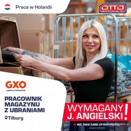 Picker & packer w magazynie GXO z markową odzieżą | Nawet od 12,99 EURO h. Picker & packer w magazynie GXO z markową odzieżą | Nawet od 12,99 EURO h.