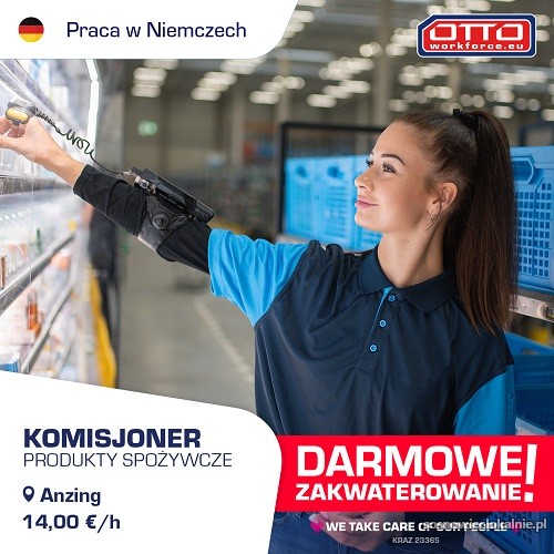 Komisjoner. Darmowe zakwaterowanie. Nawet 14,00 € h. Niemcy. Komisjoner. Darmowe zakwaterowanie. Nawet 14,00 € h. Niemcy.