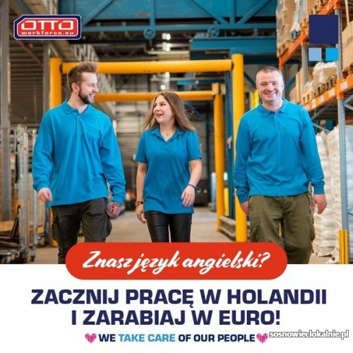 Pracownik magazynu CEVA w Holandii. Pracownik magazynu CEVA w Holandii.