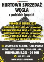 Sierpniowa promocja na węgiel hurtowy z polskich kopalni 2024 Sierpniowa promocja na węgiel hurtowy z polskich kopalni 2024