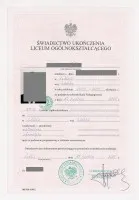 Legalna średnie z wpisem Matura z wpisem do CKE, OKE, KReM Legalna średnie z wpisem Matura z wpisem do CKE, OKE, KReM
