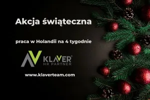 Zimowa praca w Holandii - zarób na prezenty! Zimowa praca w Holandii - zarób na prezenty!