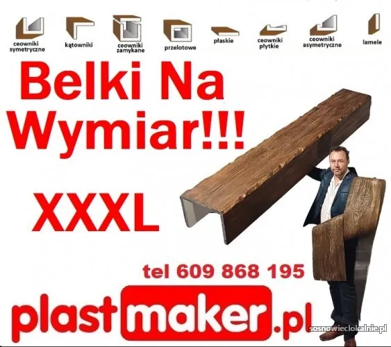 belki_dekoracyjne_rustykalne_sufitowe_imitacja_drewna_plastmaker.webp