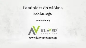 Laminiarz do włókna szklanego - Niemcy Laminiarz do włókna szklanego - Niemcy
