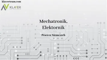 Mechatronik / Elektronik, Niemcy, Wildau Mechatronik / Elektronik, Niemcy, Wildau
