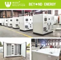 Magazyn bufor akumulator bank energii prądu powerbank bateria 200kWh Magazyn bufor akumulator bank energii prądu powerbank bateria 200kWh