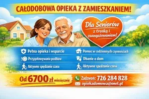 Opiekunka z zamieszkaniem Sosnowiec / Opiekunka dla osoby starszej
